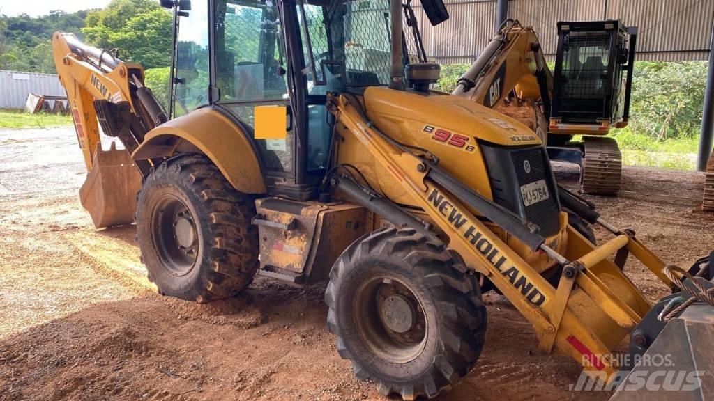 New Holland B 95 B Ekskavatori-iekrāvēji