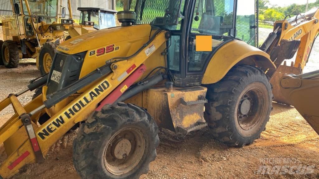 New Holland B 95 B Ekskavatori-iekrāvēji