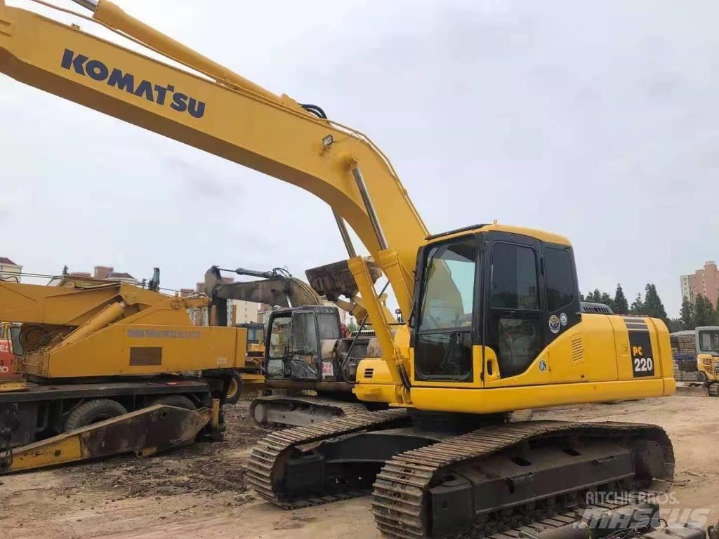 Komatsu PC 220-7 Kāpurķēžu ekskavatori