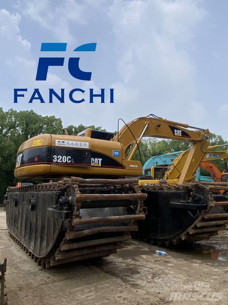 CAT 320 C L Ekskavatori tālās sniedzamības darbiem