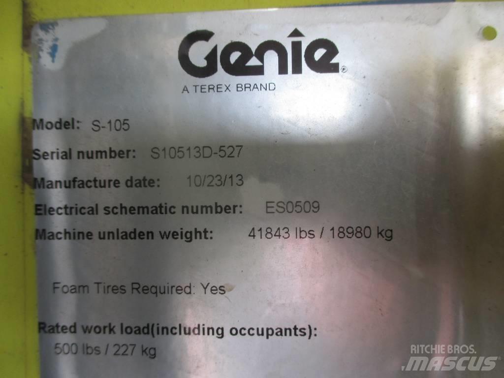 Genie S 105 Teleskopiskie pacēlāji