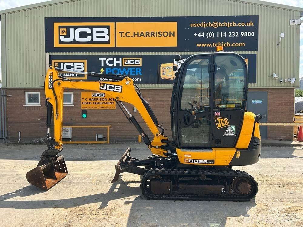 JCB 8026 CTS Mini ekskavatori < 7 t