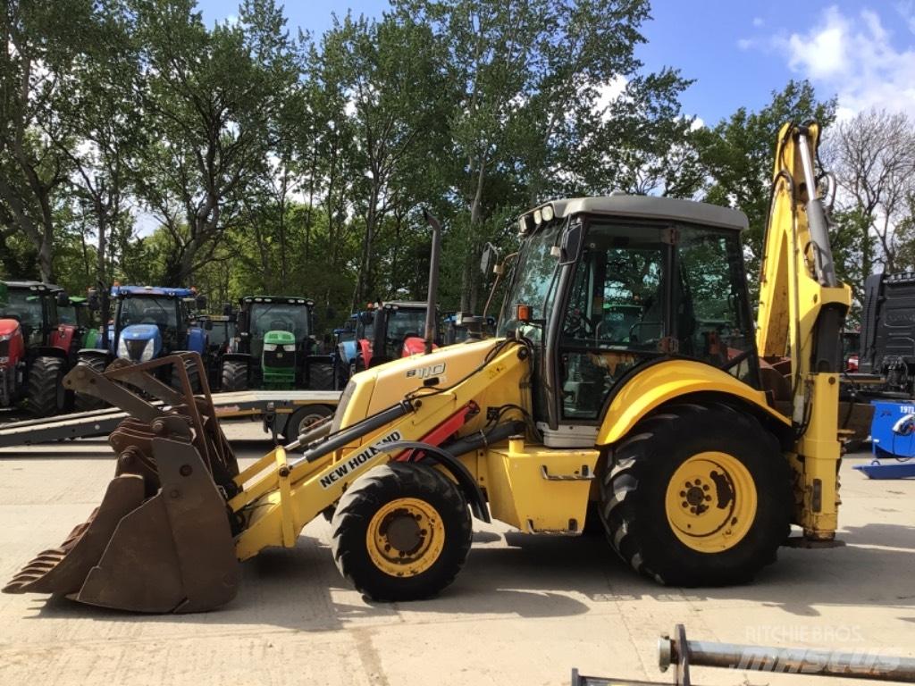 New Holland B 110 Ekskavatori-iekrāvēji