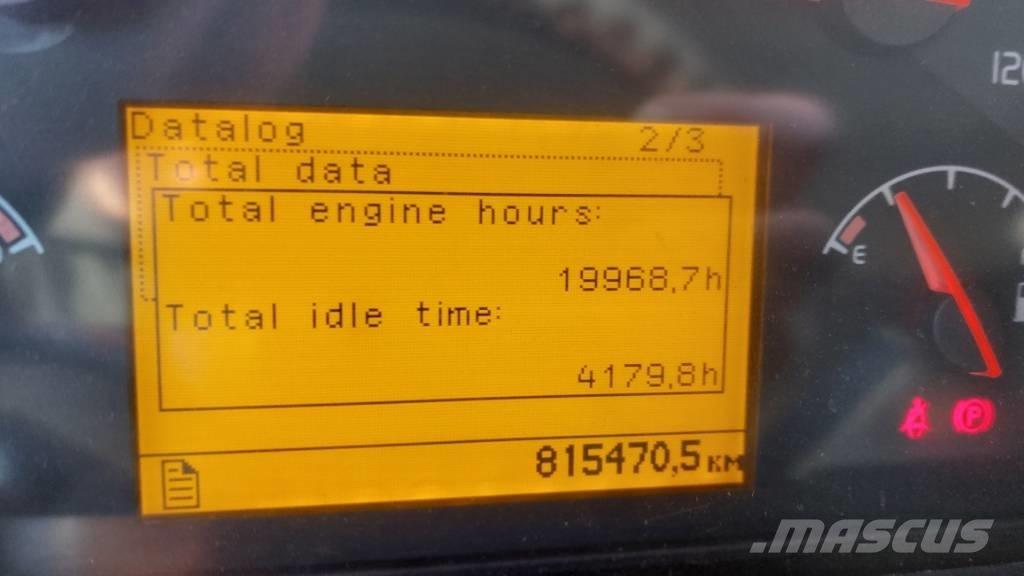 Volvo FH12 460 8x4*4 Treileri meža tehnikas transportēšanai