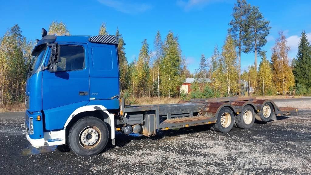 Volvo FH12 460 8x4*4 Treileri meža tehnikas transportēšanai