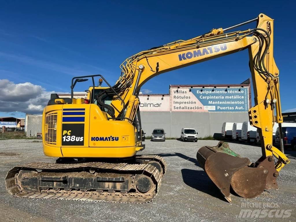 Komatsu PC 138 US Kāpurķēžu ekskavatori