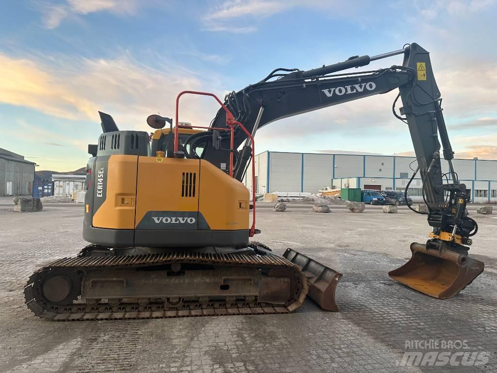 Volvo ECR145EL Kāpurķēžu ekskavatori