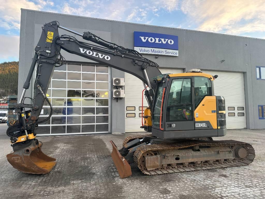 Volvo ECR145EL Kāpurķēžu ekskavatori