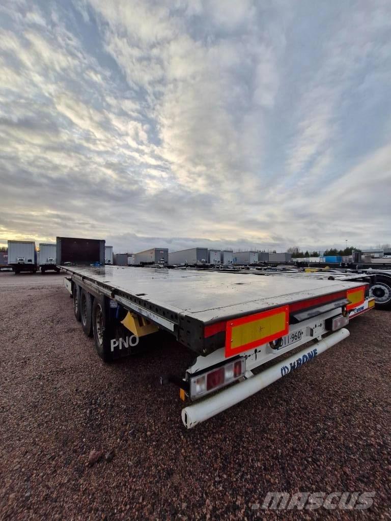 Krone Flatbed Nordic Tents treileri