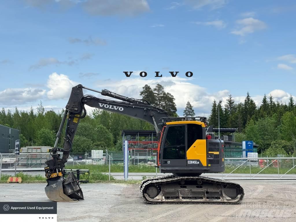 Volvo ECR 145 ELM Kāpurķēžu ekskavatori
