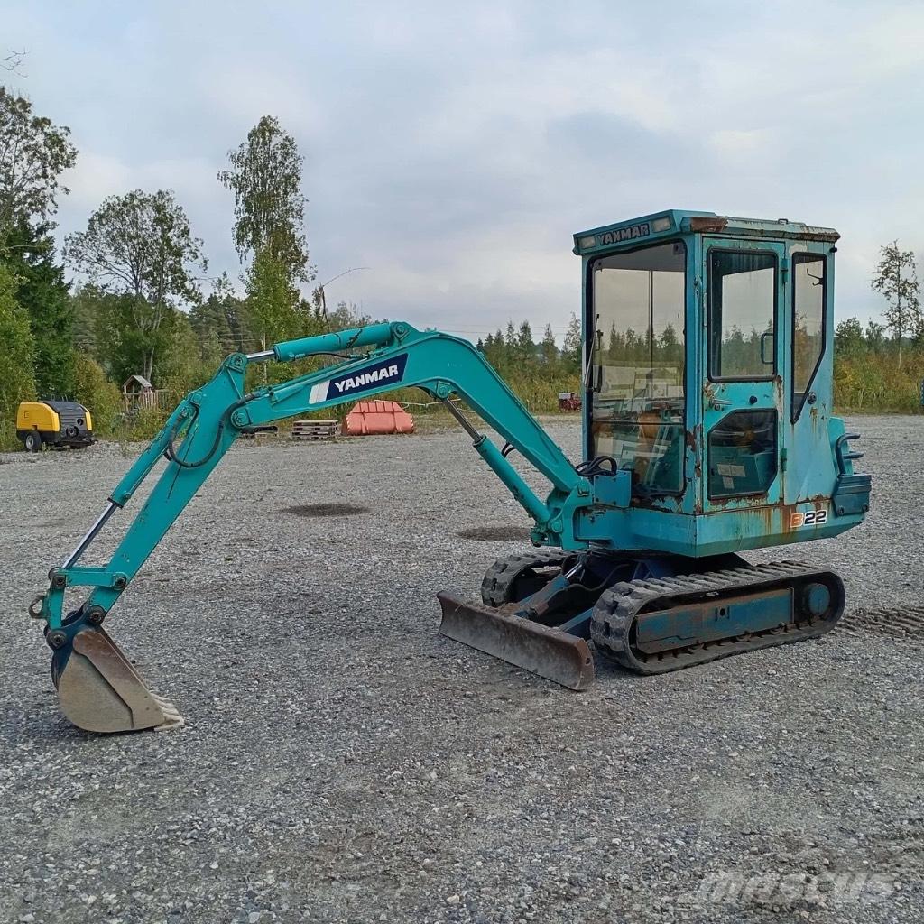 Yanmar B 22 Mini ekskavatori < 7 t