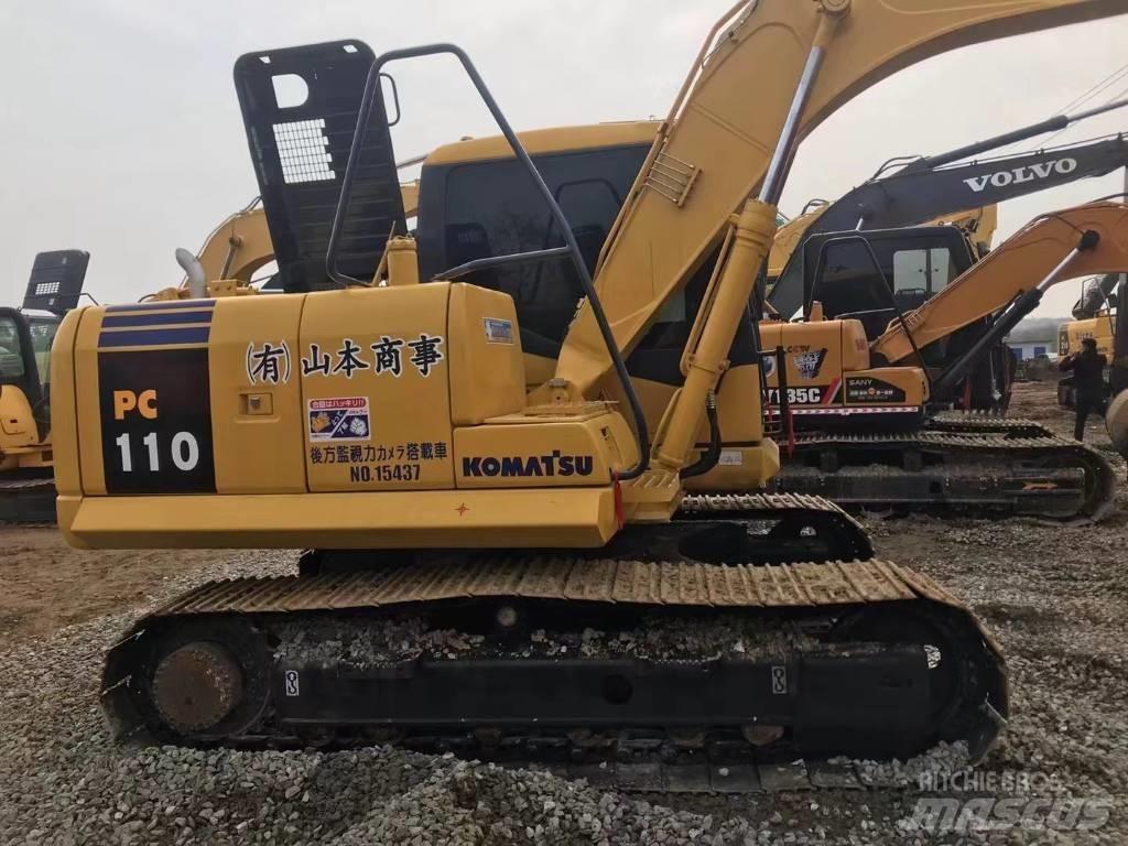 Komatsu pc110 Kāpurķēžu ekskavatori