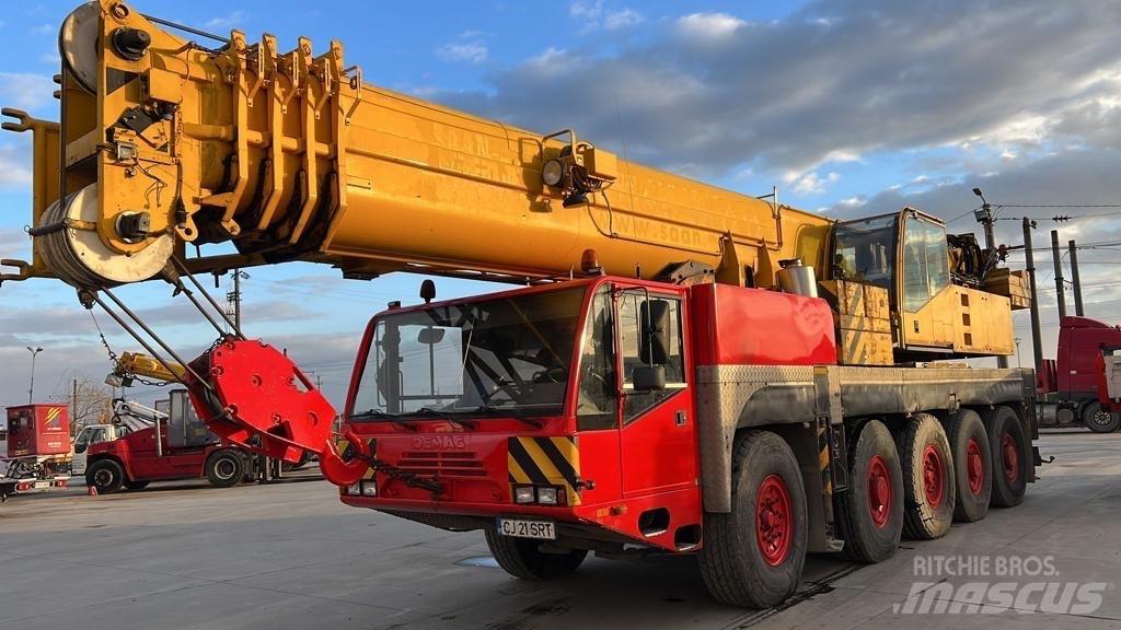 Demag AC 100 Celtņi nelīdzenām virsmām