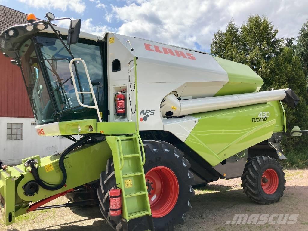 CLAAS Tucano 430 Ražas novākšanas kombaini