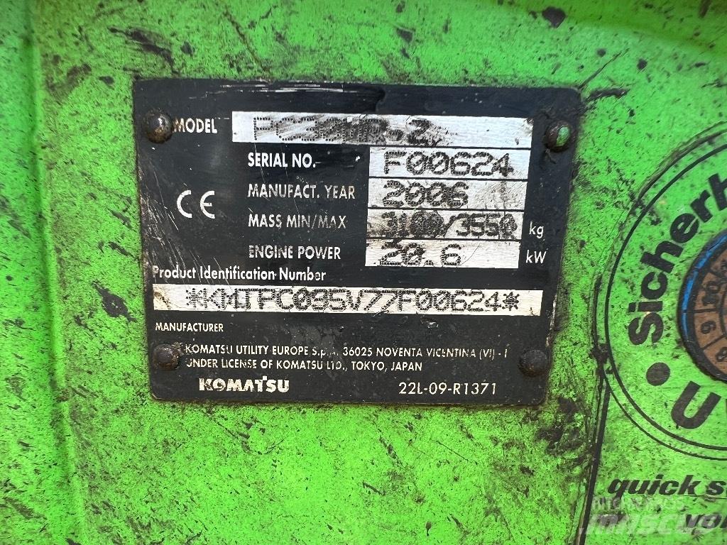Komatsu PC 30 MR-2 Mini ekskavatori < 7 t