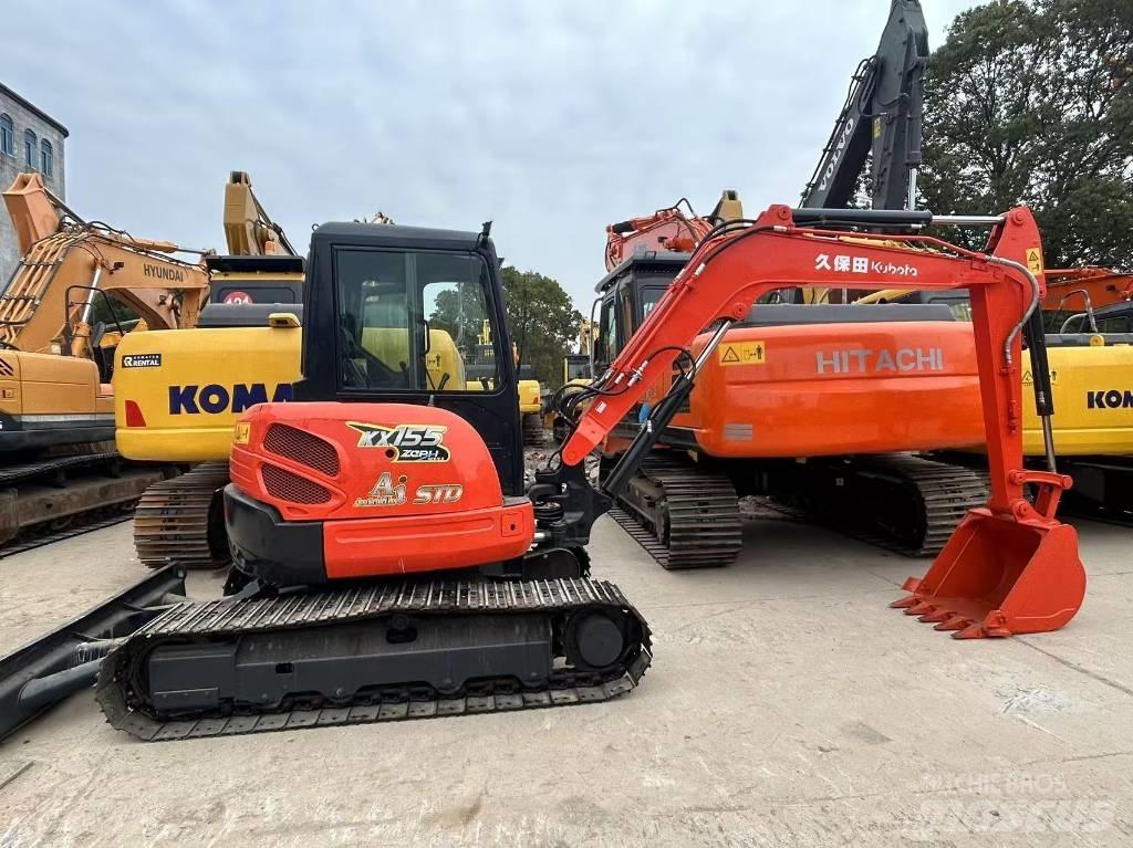 Kubota KX 155 Kāpurķēžu ekskavatori