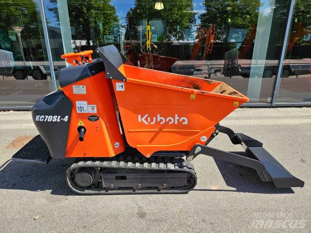 Kubota KC 70 Mini pašizgāzēji
