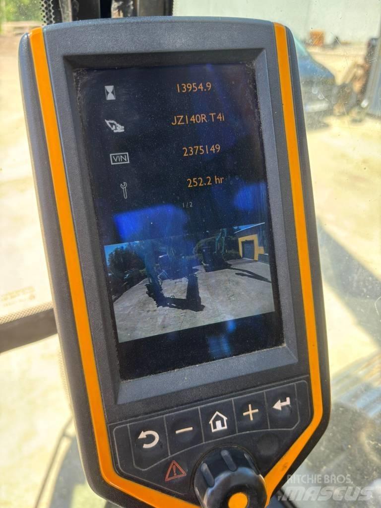 JCB JZ 140 LC Kāpurķēžu ekskavatori