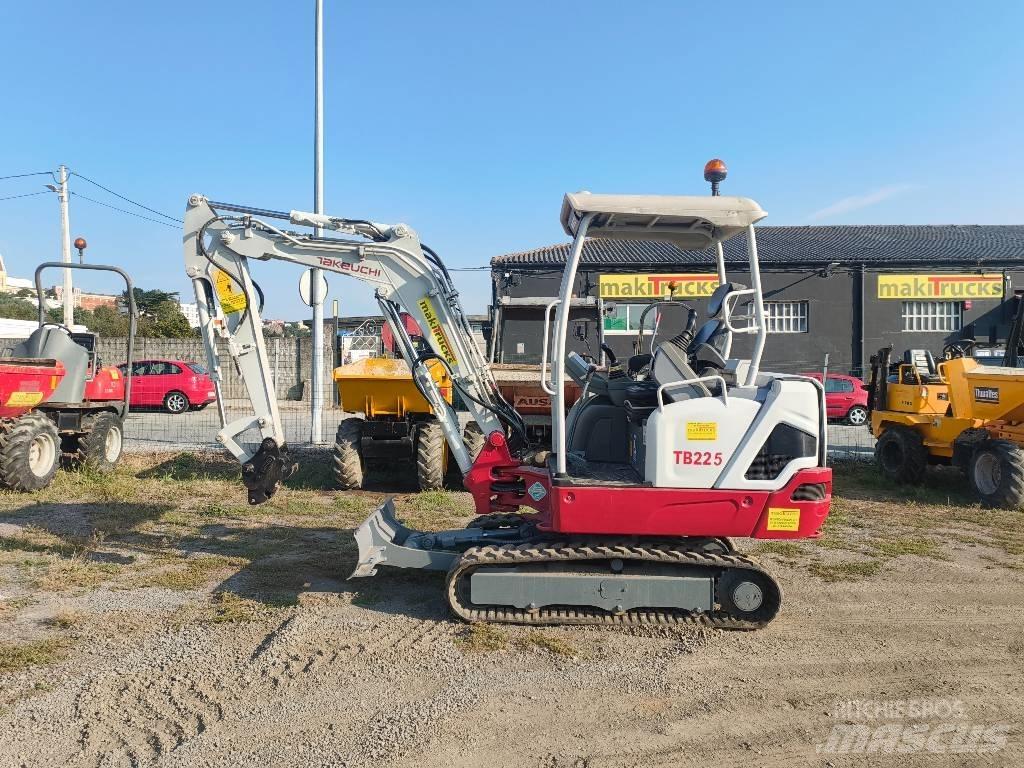 Takeuchi TB 225 Mini ekskavatori < 7 t