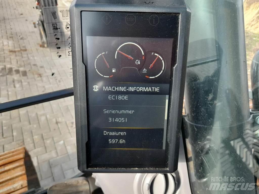 Volvo EC 180 Kāpurķēžu ekskavatori