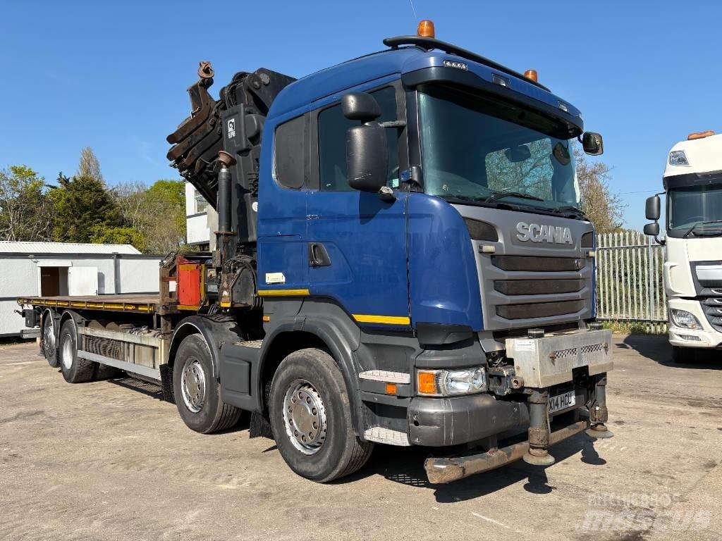 Scania R 440 Smagās mašīnas ar celtni