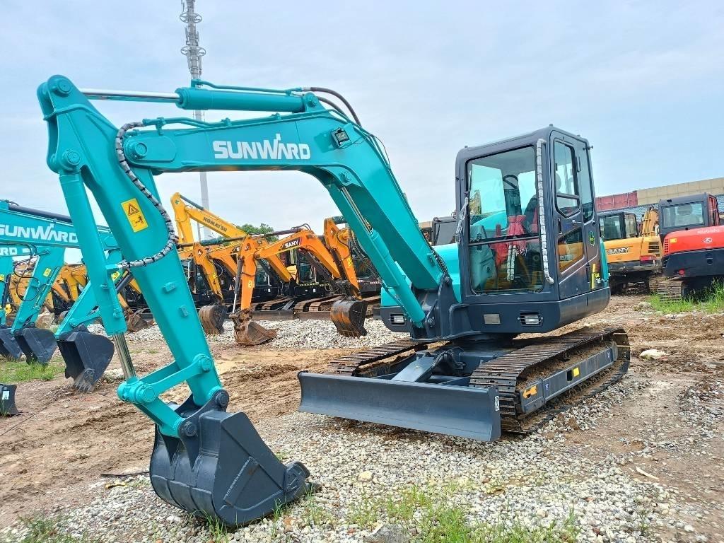 Sunward SWE 70 Kāpurķēžu ekskavatori