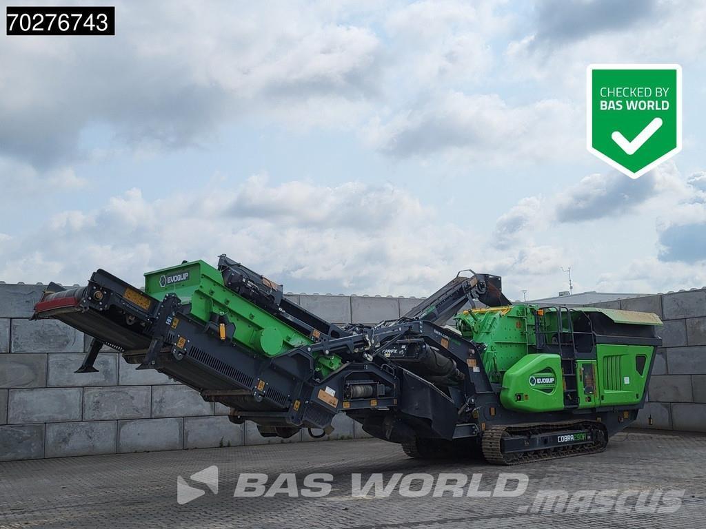 Terex Cobra 290R Mobilie drupinātāji