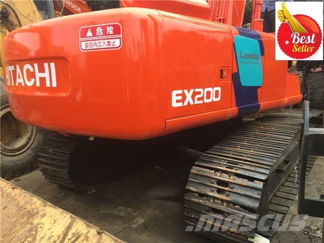 Hitachi EX 200 Kāpurķēžu ekskavatori
