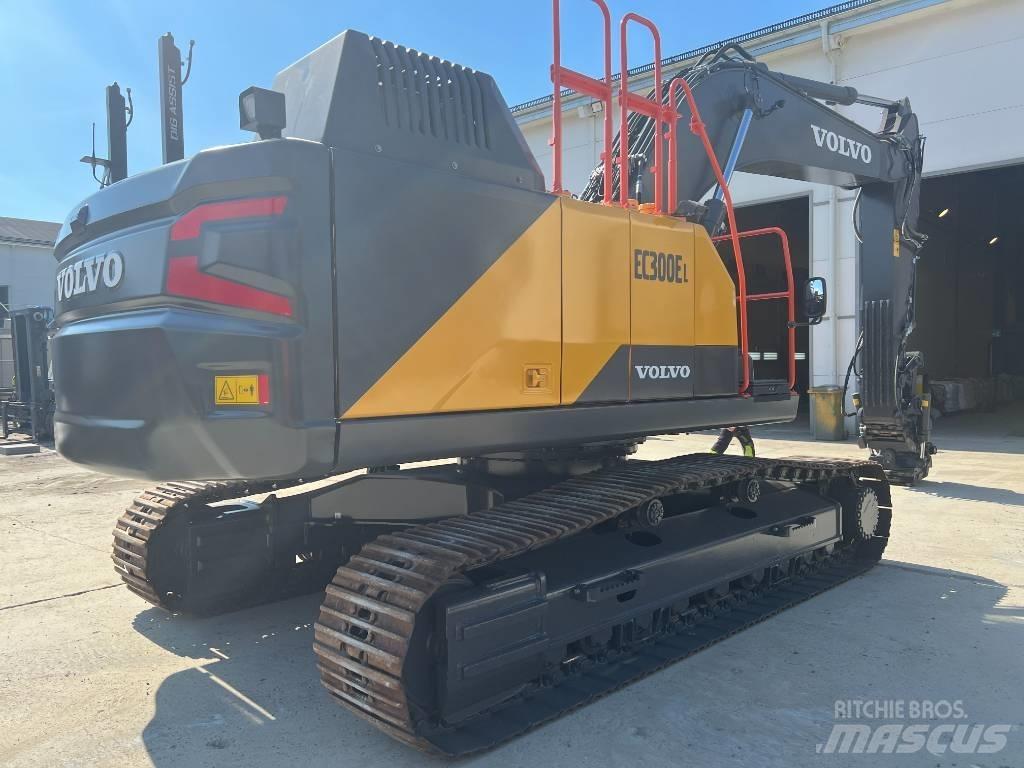 Volvo EC300EL Kāpurķēžu ekskavatori