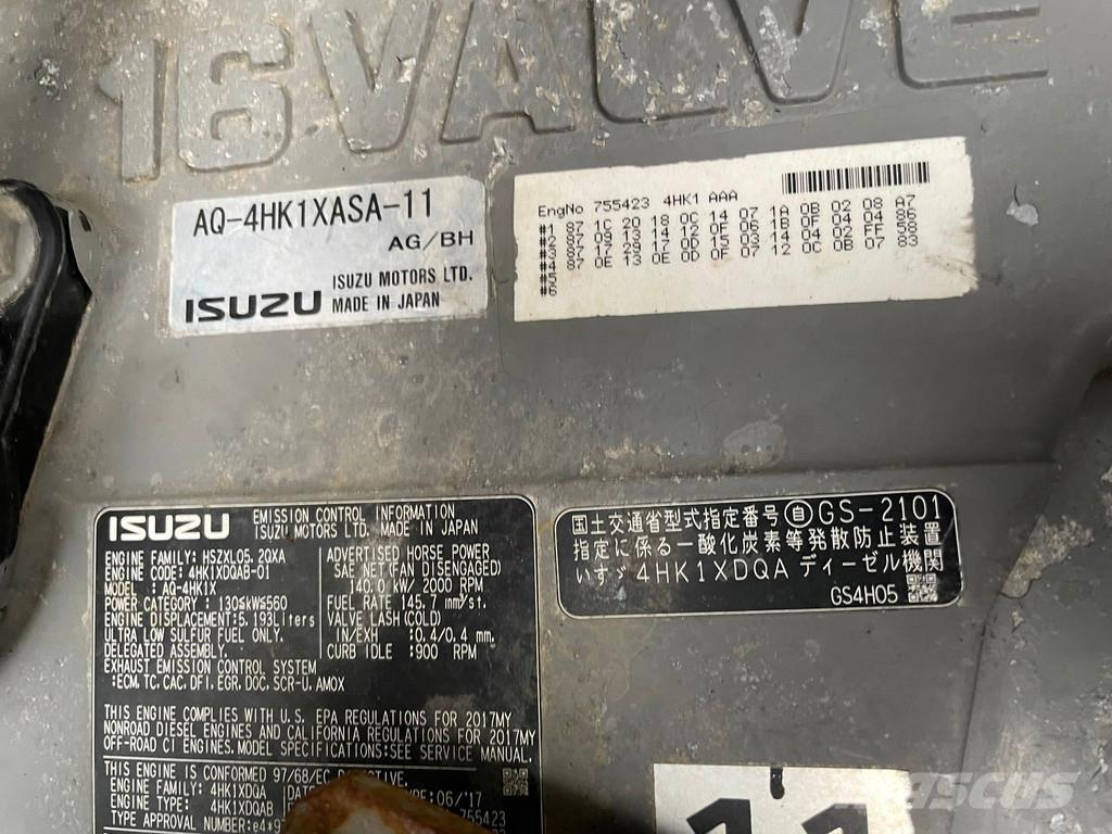 Hitachi ZX250LC-6 Kāpurķēžu ekskavatori