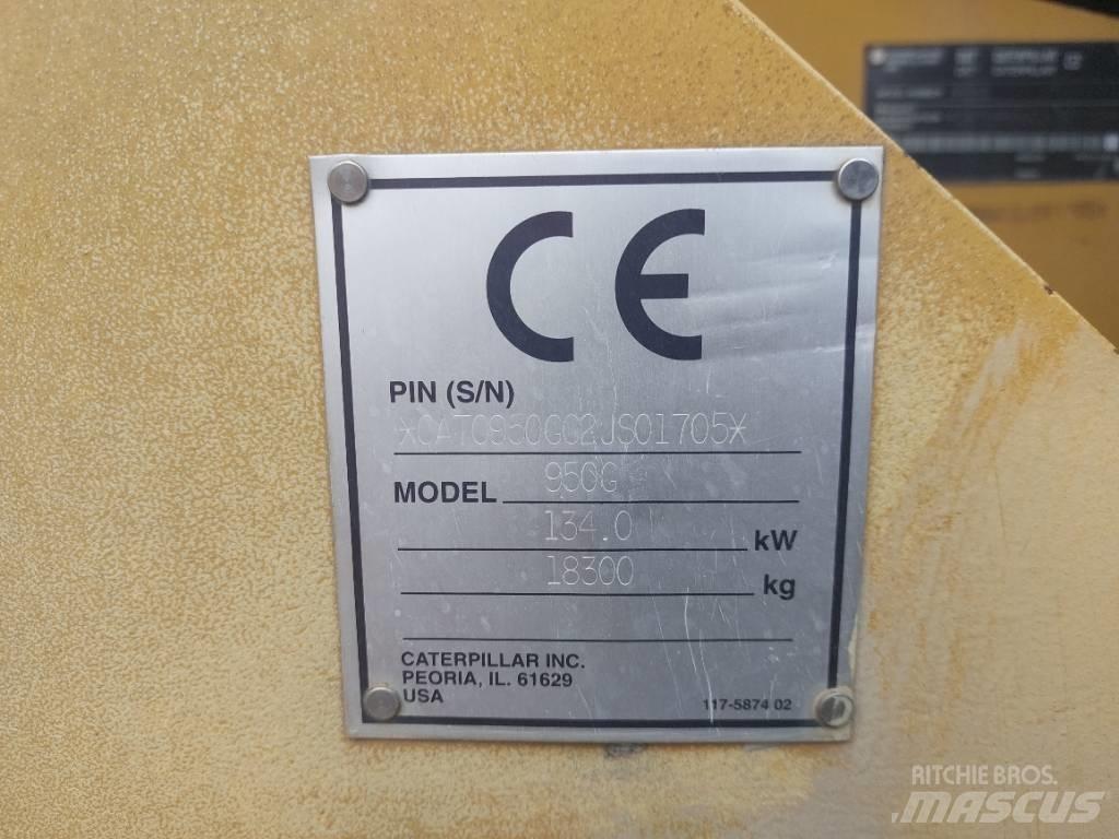 CAT 950G Iekrāvēji uz riteņiem