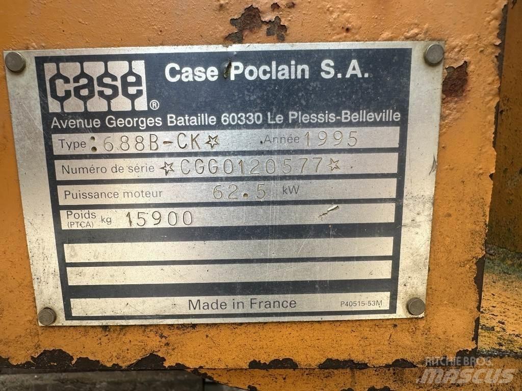 CASE 688 B 16 ton Kāpurķēžu ekskavatori