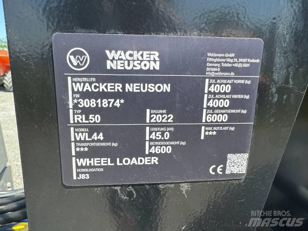 Wacker Neuson WL44 Iekrāvēji uz riteņiem