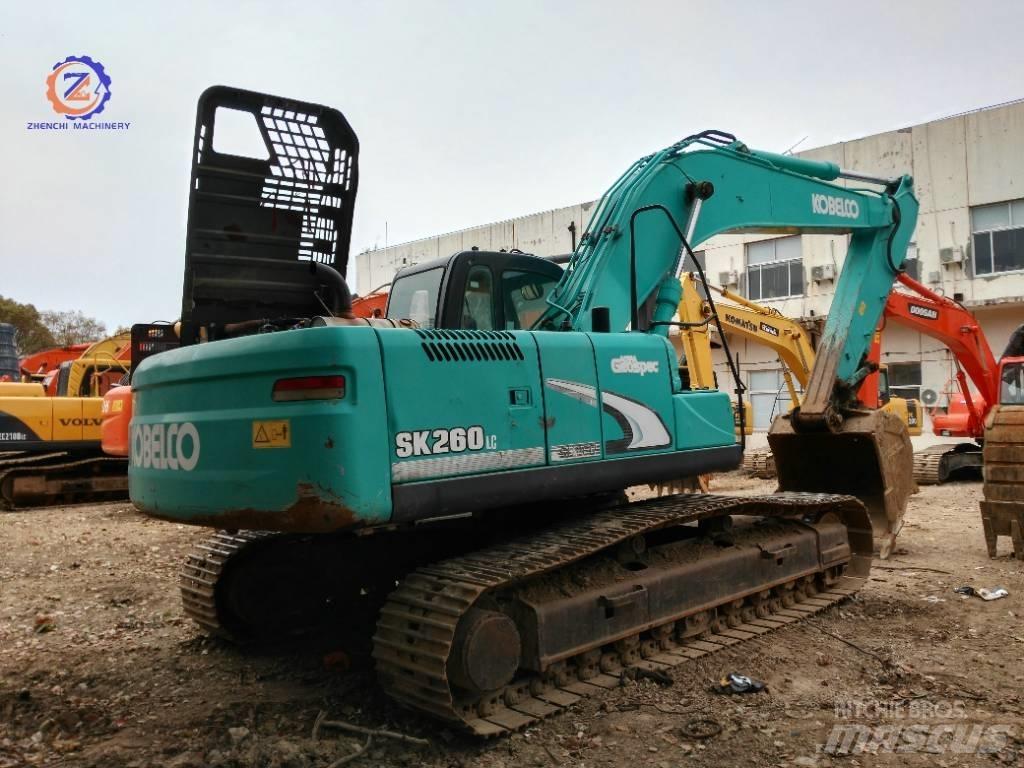 Kobelco SK 260 LC Kāpurķēžu ekskavatori