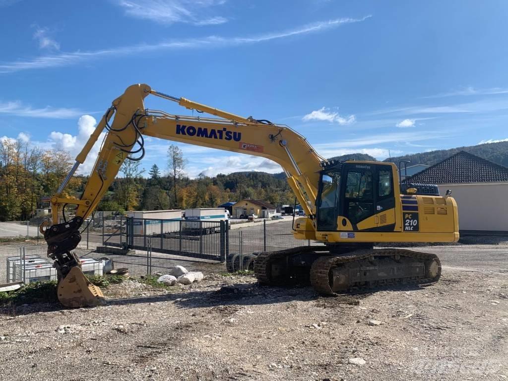 Komatsu PC 210 NLC Kāpurķēžu ekskavatori
