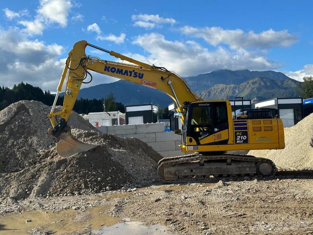 Komatsu PC 210 NLC Kāpurķēžu ekskavatori