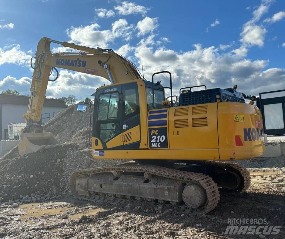Komatsu PC 210 NLC Kāpurķēžu ekskavatori