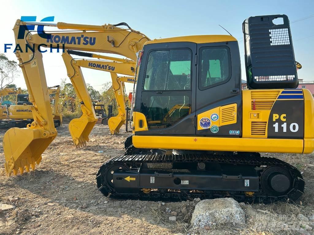 Komatsu pc110-8 Kāpurķēžu ekskavatori