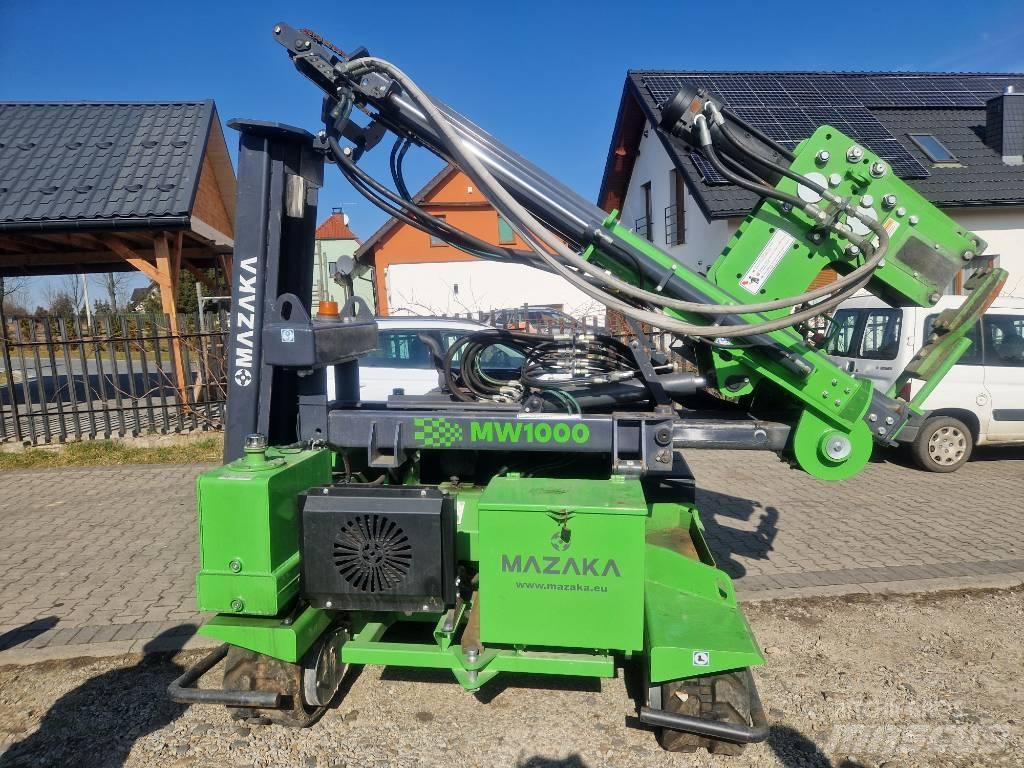 Mazaka 1000 CW Dīzeļdegvielas pāļu āmuri