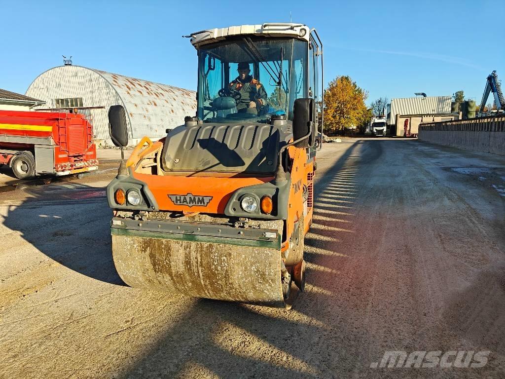 Hamm HD 110 VO Divvalču grunts veltņi