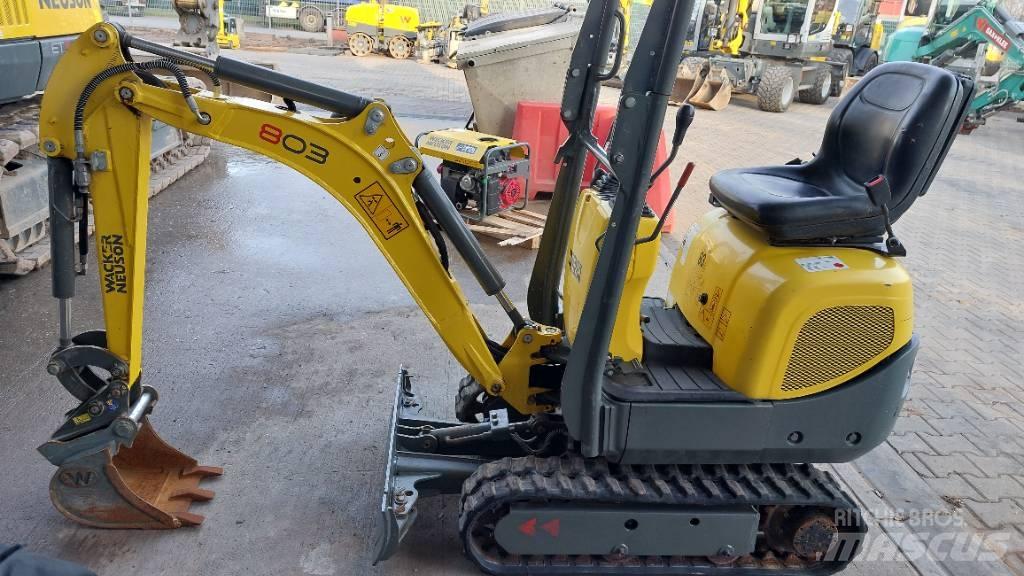 Wacker Neuson 803 Kāpurķēžu ekskavatori
