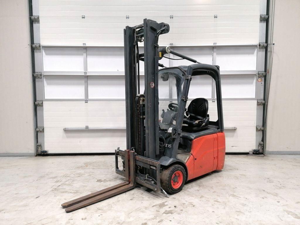 Linde E16C-00 Elektriskie iekrāvēji