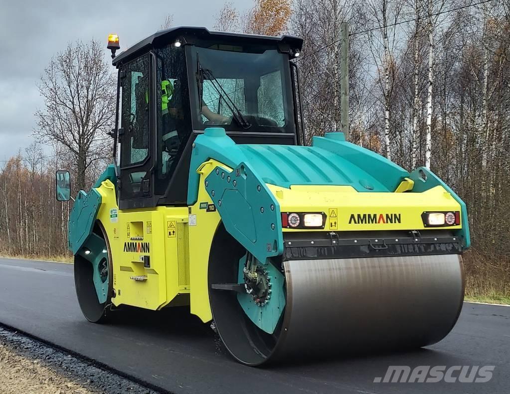 Ammann ARX 110 Divvalču grunts veltņi