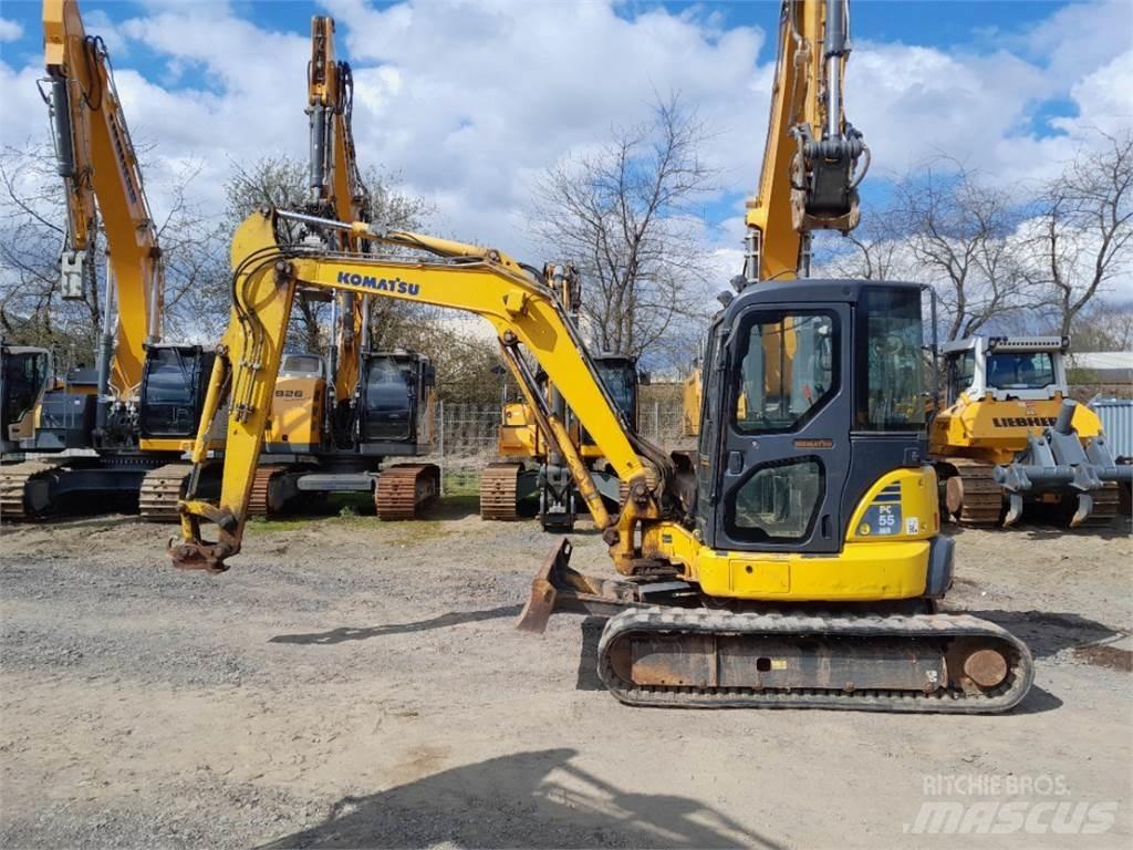 Komatsu PC55MR-3 Mini ekskavatori < 7 t