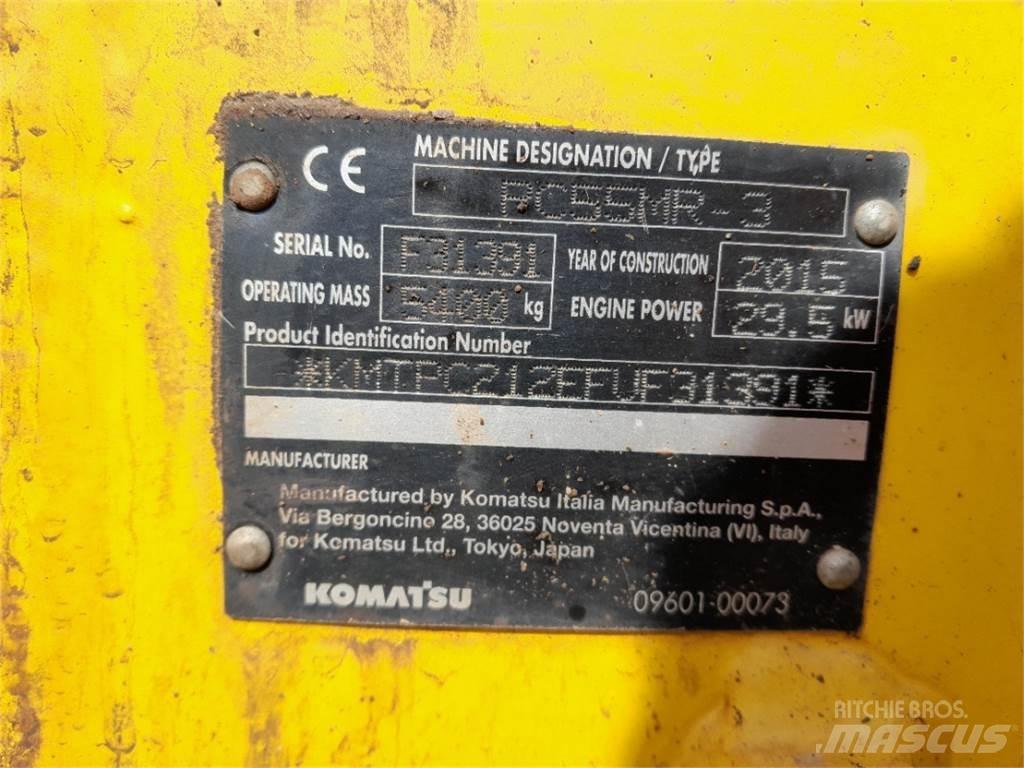 Komatsu PC55MR-3 Mini ekskavatori < 7 t