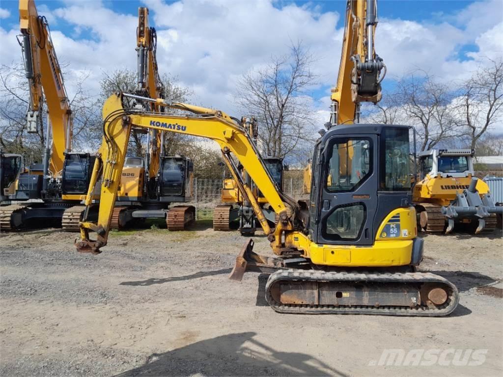Komatsu PC55MR-3 Mini ekskavatori < 7 t