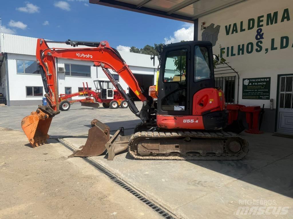 Kubota U 55-4, U55 Mini ekskavatori < 7 t