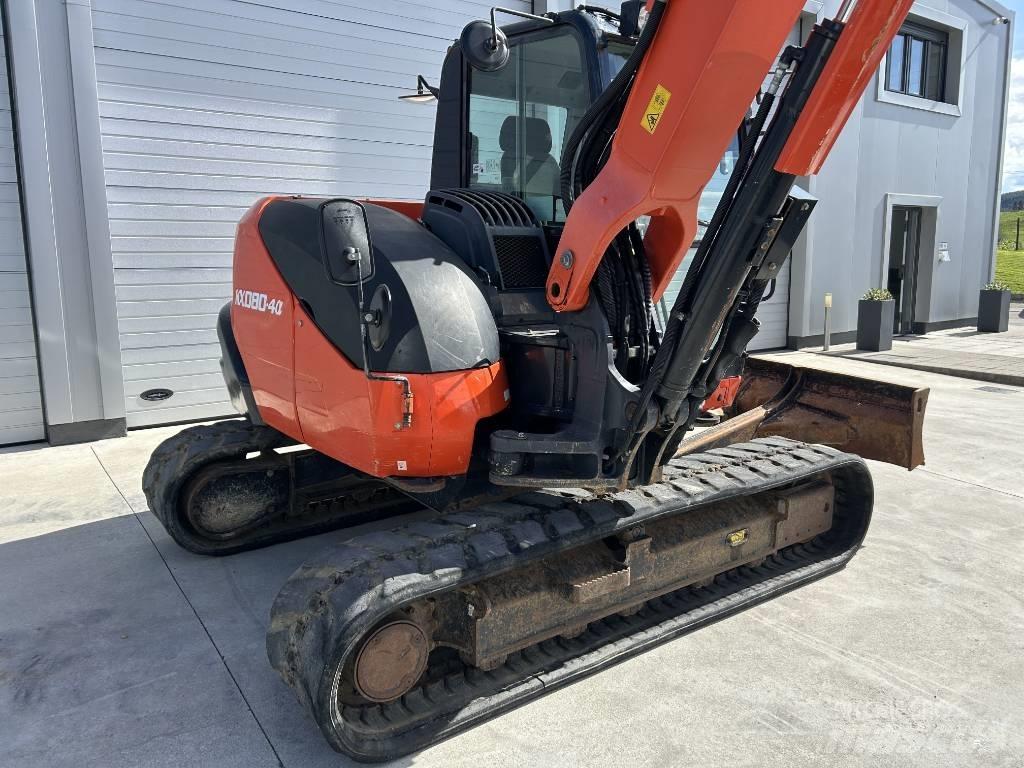 Kubota KX 080-4 Vidēja lieluma ekskavatori 7 t - 12 t