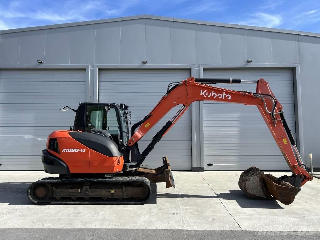 Kubota KX 080-4 Vidēja lieluma ekskavatori 7 t - 12 t