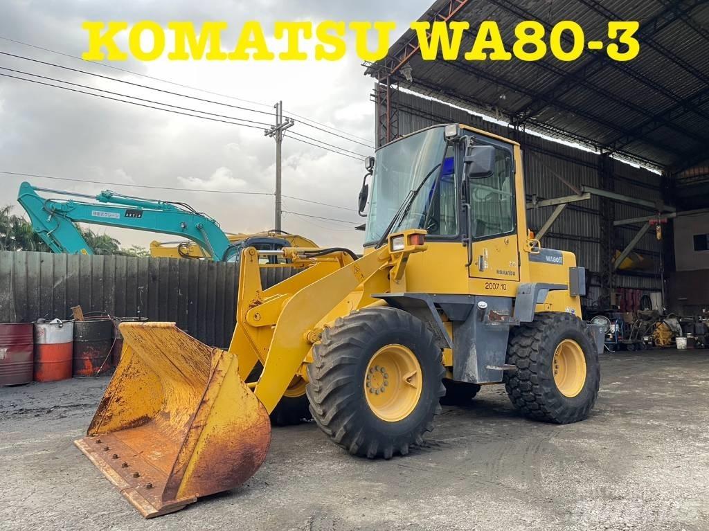 Komatsu WA80-3 Iekrāvēji uz riteņiem
